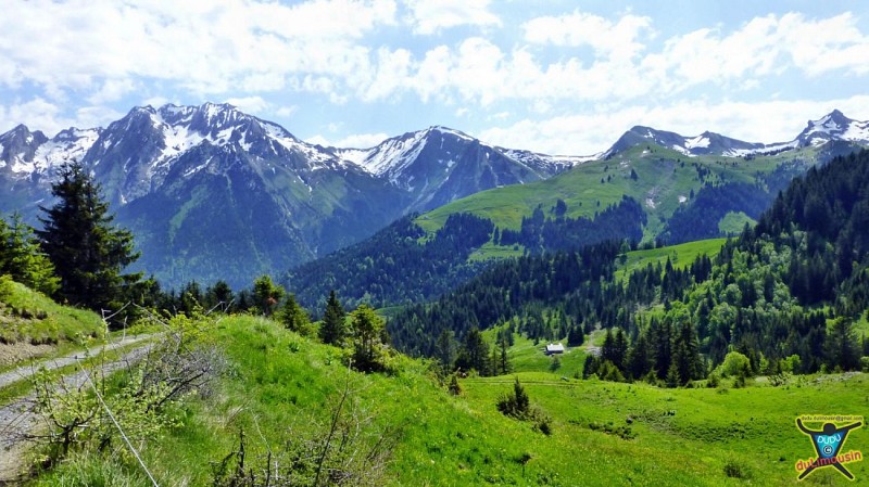 Au dessus des Lanches et de la Coupalle