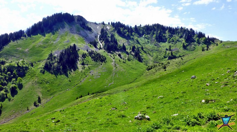 Paysages depuis la piste menant des Lanches à Bois Noir