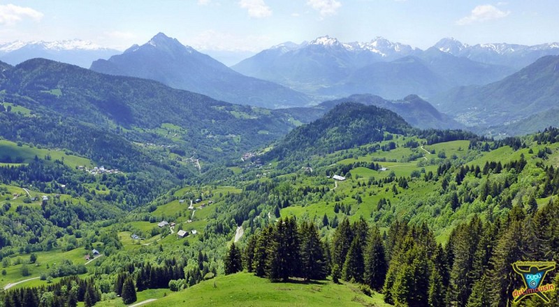 Au dessus de la Savatte : panorama