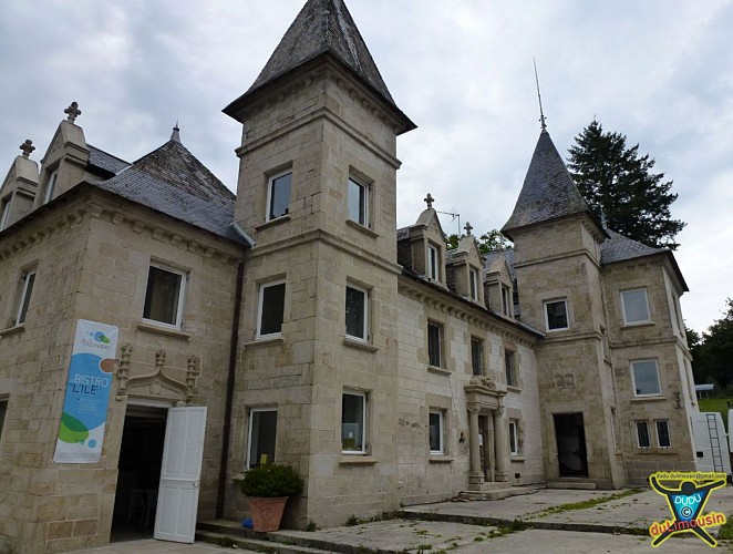 Château de l'île du lac de Vassivière