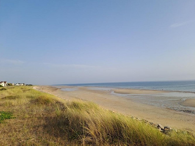 Sur les plages de Barneville-Carteret