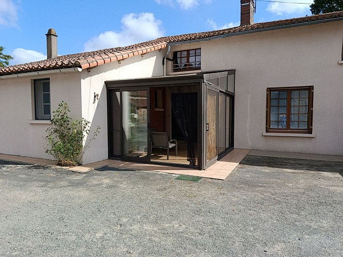 Véranda - Gîte les Vaux de Gâtine