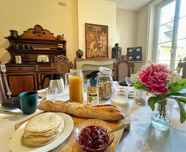 LA MAISON VOYAGE PETIT DEJEUNER CONTINENTAL