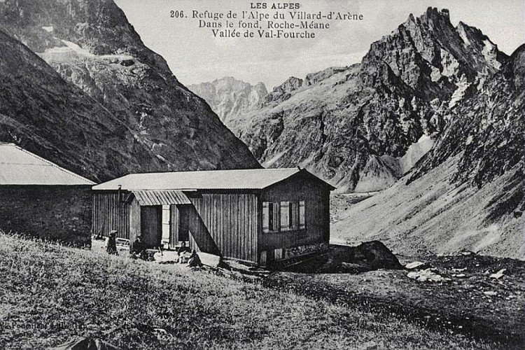 L'ancien refuge de l'Alpe