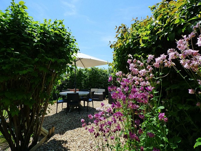 Accès terrasse privative