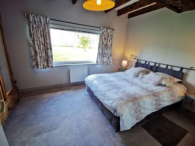 gite la bergerie cambremer chambre du rez de chaussée