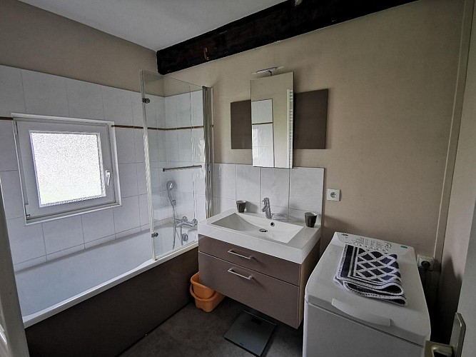 gite la bergerie salle de bain