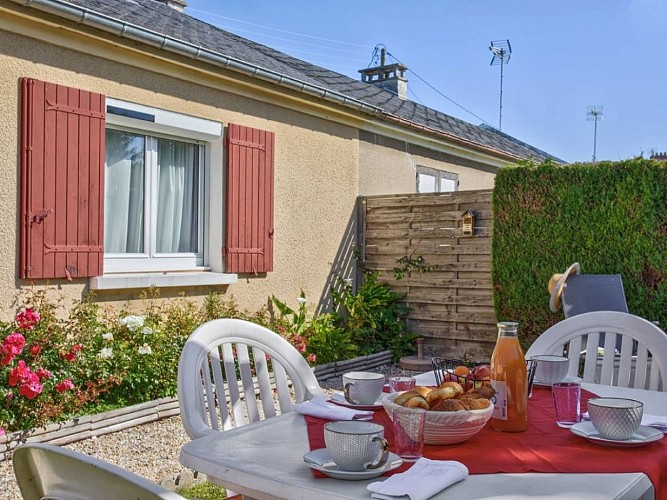 Le jardin - Ma Bicoque à Dives-sur-Mer