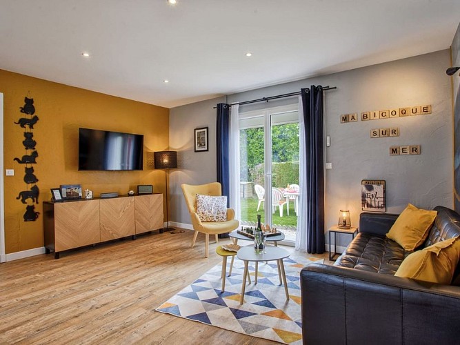La salon - Ma Bicoque à Dives-sur-Mer