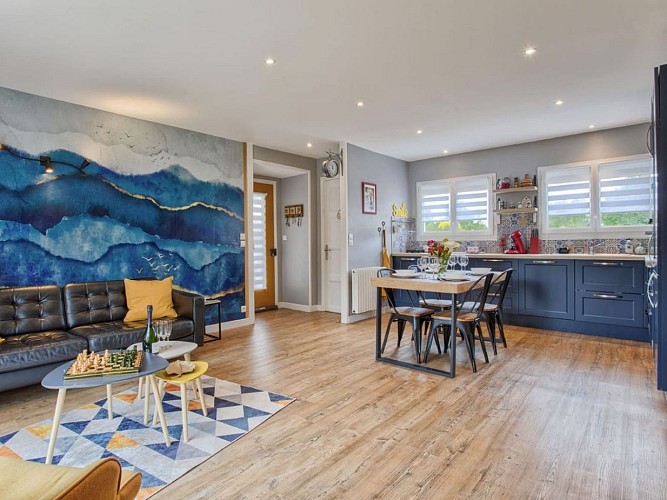 Le séjour - Ma Bicoque à Dives-sur-Mer