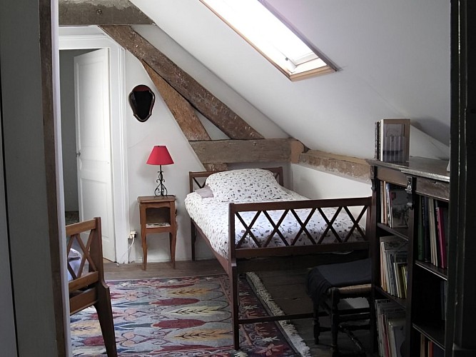 La Ferme du Chateau de Courtonne - gite - Philippe Gurrey - Fauguernon (lit 1 place)