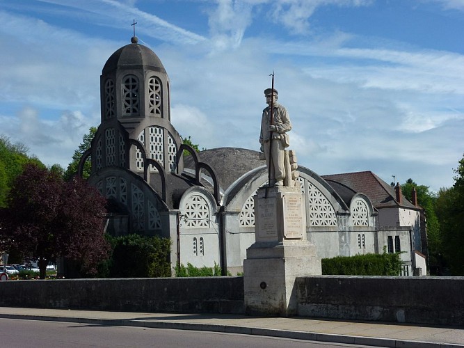 L'église de Bethléem vue du pont de Bethléem