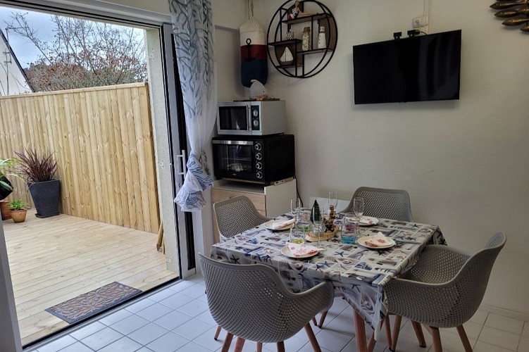 Maison de vacances située à Piriac-sur-Mer de 2 à 4 personnes.