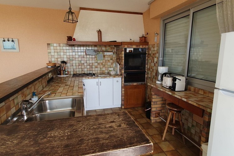 Face à l'océan Gîte Caprice d'Eole au rdc d'une maison  à La Turballe.