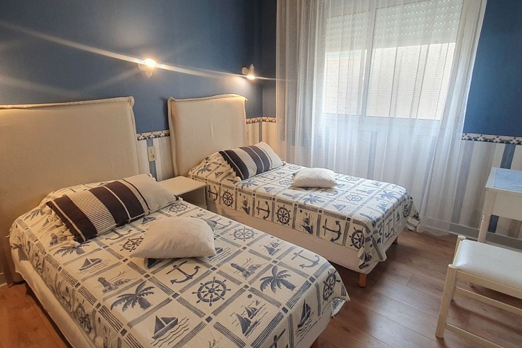 Face à l'océan Gîte Caprice d'Eole au rdc d'une maison  à La Turballe.