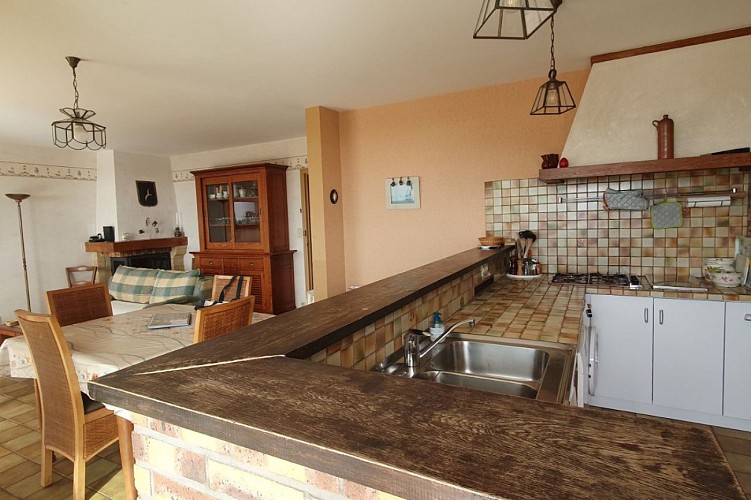 Face à l'océan Gîte Caprice d'Eole au rdc d'une maison  à La Turballe.