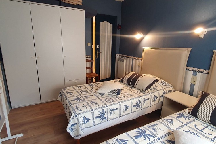 Face à l'océan Gîte Caprice d'Eole au rdc d'une maison  à La Turballe.