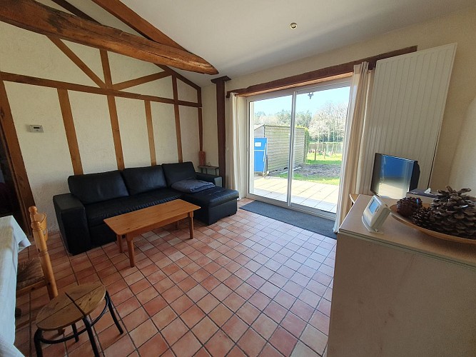 Gîte de l'Aubinerie - 5 personnes avec piscine, étang et bois à Port-Saint-Père