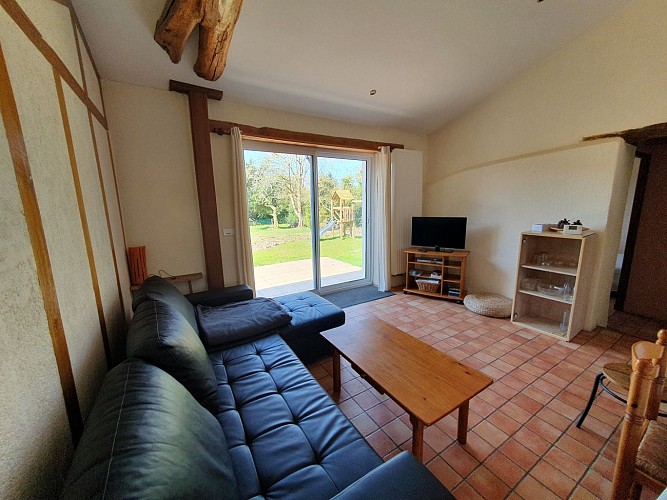 Gîte de l'Aubinerie - 5 personnes avec piscine, étang et bois à Port-Saint-Père