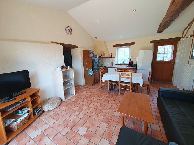 Gîte de l'Aubinerie - 5 personnes avec piscine, étang et bois à Port-Saint-Père