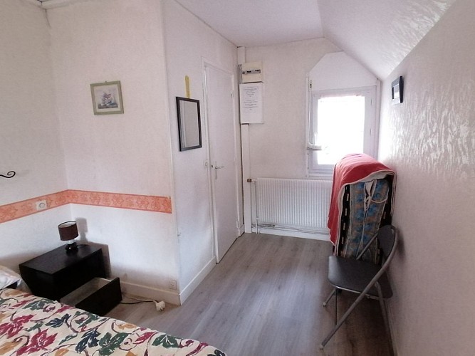 Entrée de la chambre