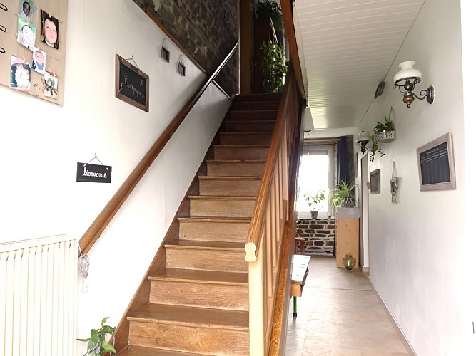 accés à la chambre