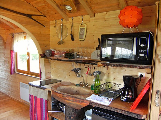 Gîte La roulotte du verger