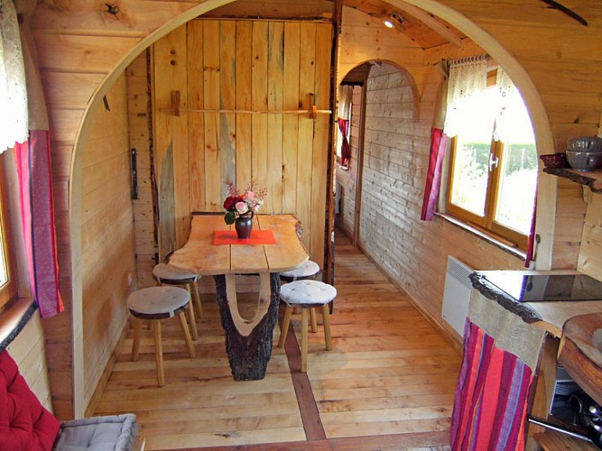 Gîte La roulotte du verger