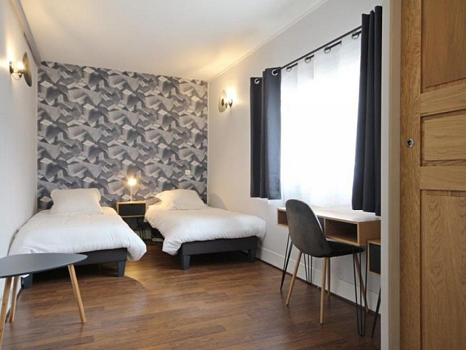 Chambre d'hôtes L'havre de Saint Germain - La chambre jaune