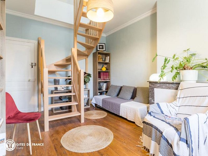 Chambre d'hôtes L'havre de Saint Germain - La chambre jaune