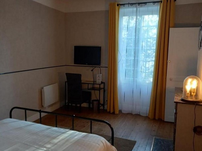 Chambre d'hôtes L'havre de Saint Germain - La chambre jaune
