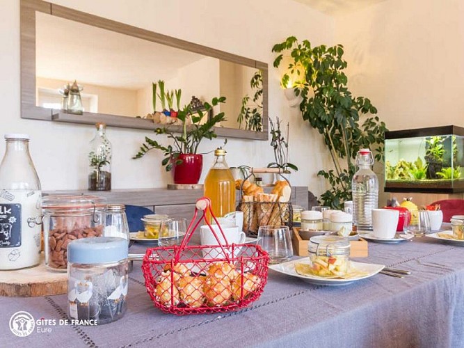 Chambre d'hôtes L'havre de Saint Germain - La Chambre familiale