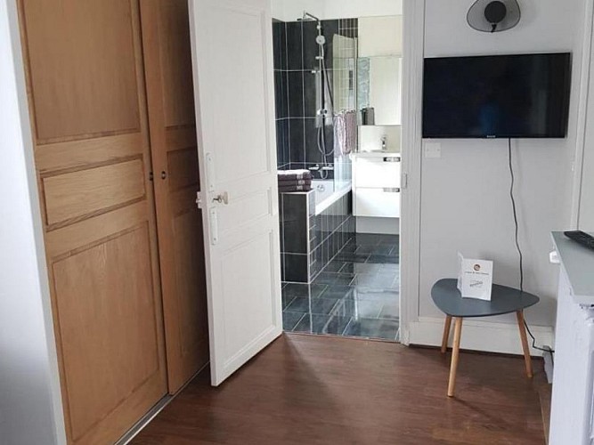 Chambre d'hôtes L'havre de Saint Germain - La Chambre familiale