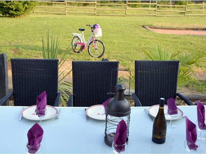 Gîte La Grange des Cormiers Piscine