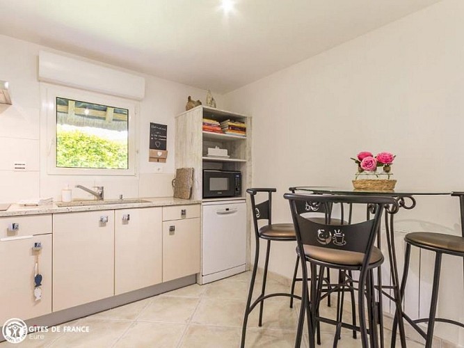 La chaumière aux hortensias