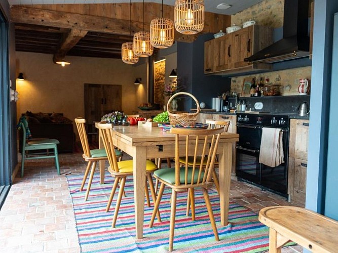 L'Ecolodge, la grange