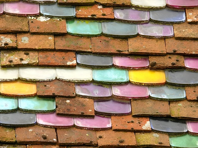 Chapelle Saint Vigor, détail - Saint Martin de Mieux