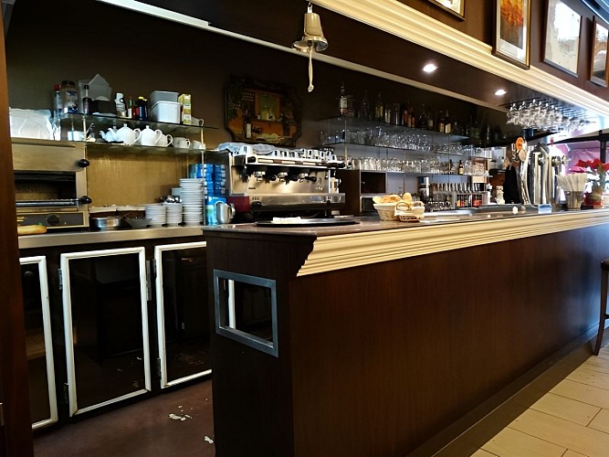 Café français  comptoir