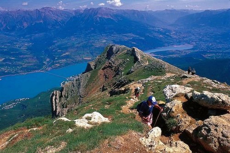 La montée au Pic de Morgon