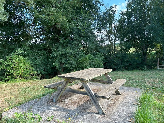 Aire de pique-nique d'Antras