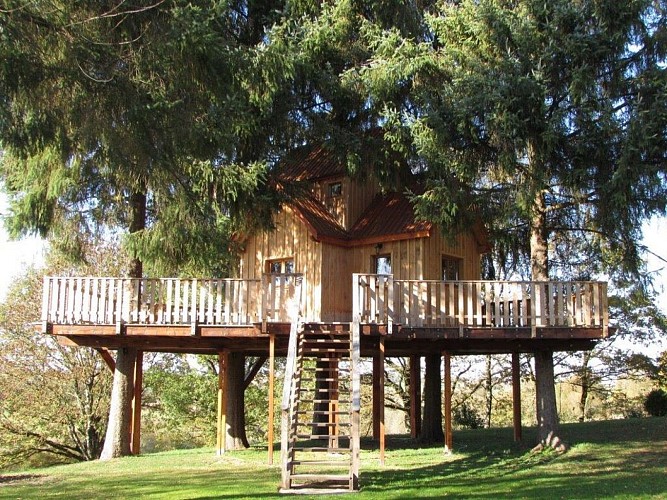 La cabane dans les arbres