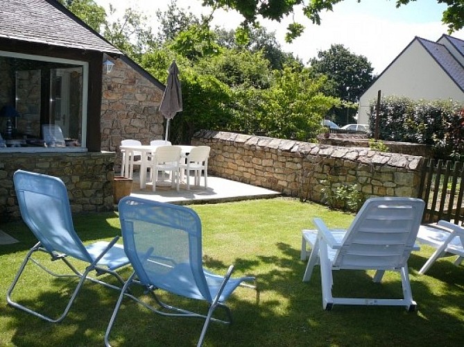 gite 90m2 avec piscine dans parc de Brière