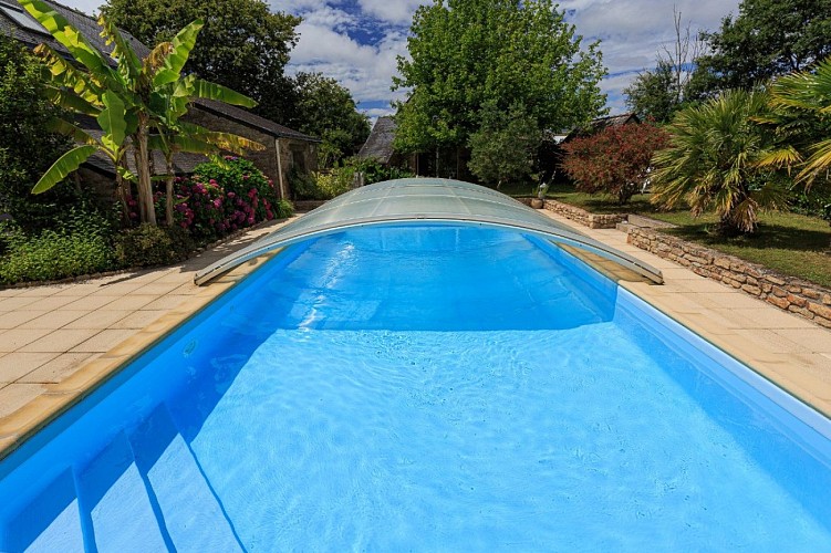 gite 90m2 avec piscine dans parc de Brière