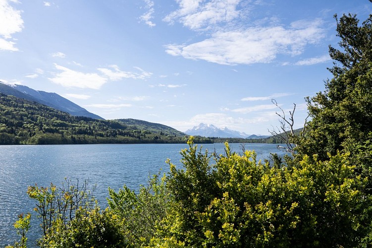 Spiaggia Nord del lago di Laffrey
