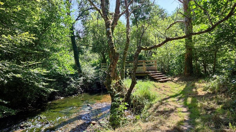 Vallée du Yar - Passerelle - Tréduder