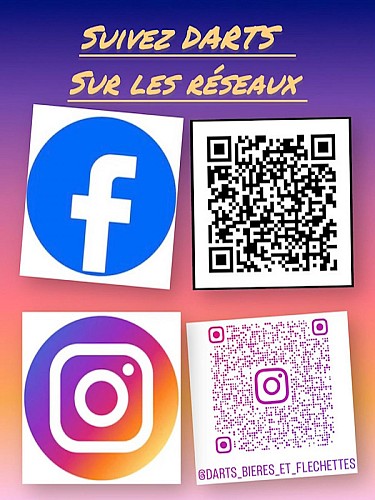 Darts réseaux sociaux redi