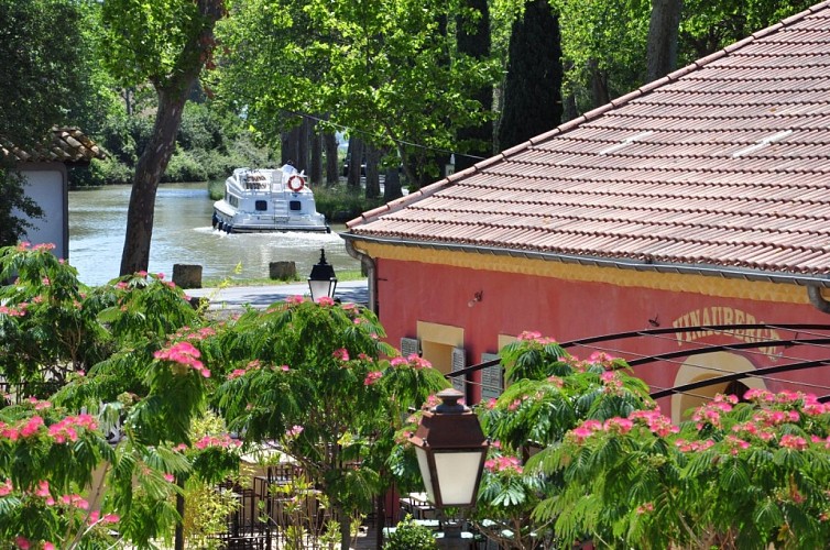 Vinauberge et Canal du Midi