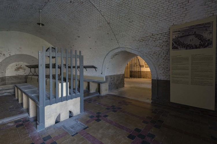 Fort de Huy - Intérieur