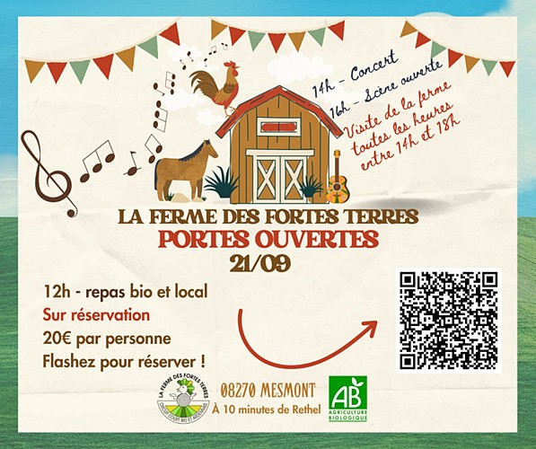 Portes ouvertes - Ferme des Fortes Terres