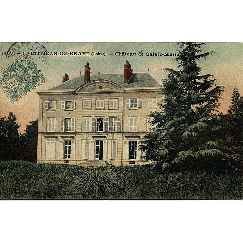 Chateau de Sainte Marie 1900